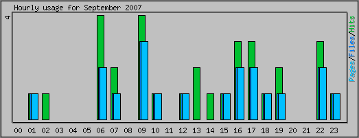 Hourly usage