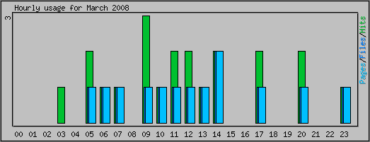 Hourly usage