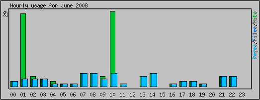 Hourly usage