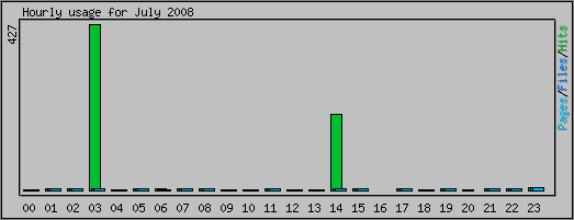 Hourly usage