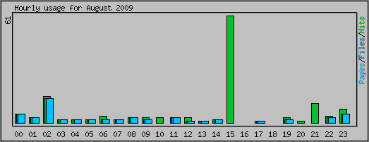 Hourly usage