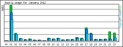 Hourly usage