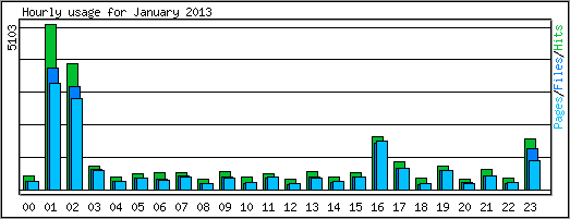 Hourly usage