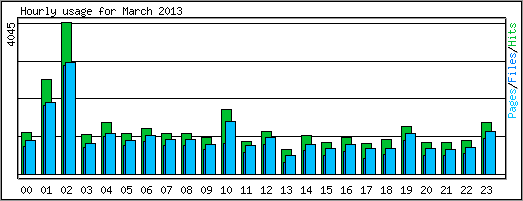 Hourly usage