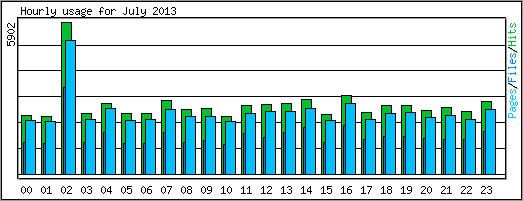 Hourly usage