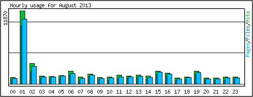 Hourly usage