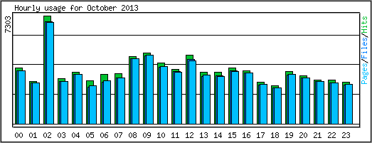 Hourly usage