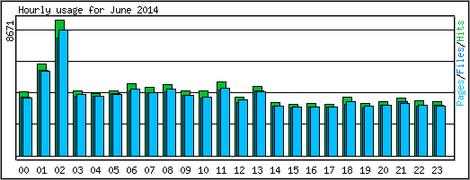 Hourly usage