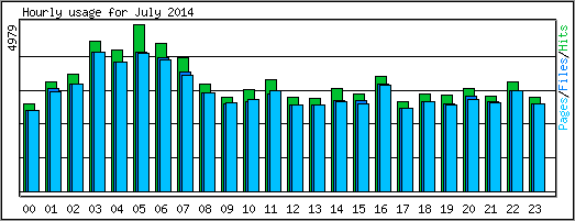 Hourly usage