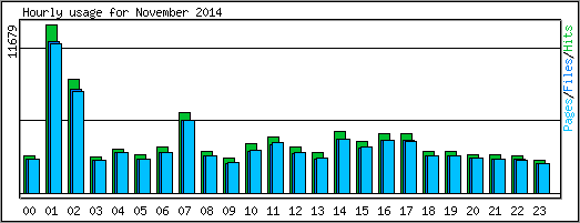 Hourly usage