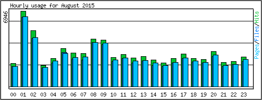 Hourly usage