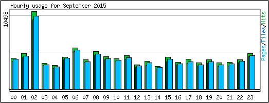 Hourly usage