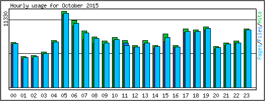 Hourly usage