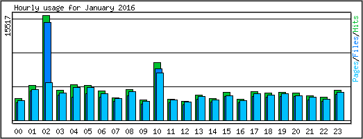 Hourly usage