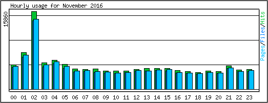 Hourly usage