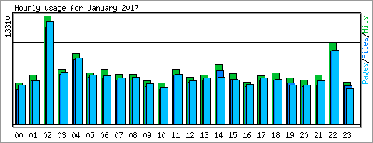 Hourly usage