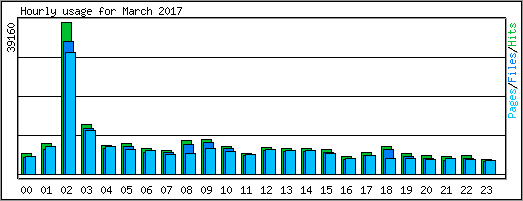 Hourly usage