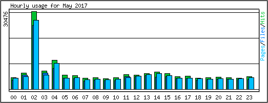 Hourly usage