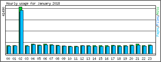 Hourly usage