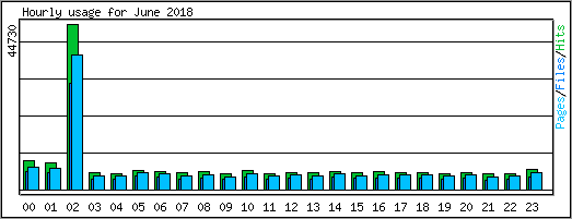 Hourly usage